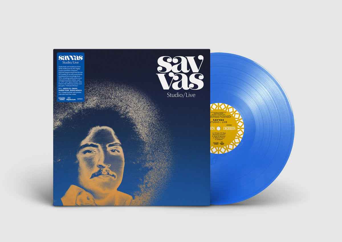 SAVVAS - Studio/Live - new LP - BLUE vinyl