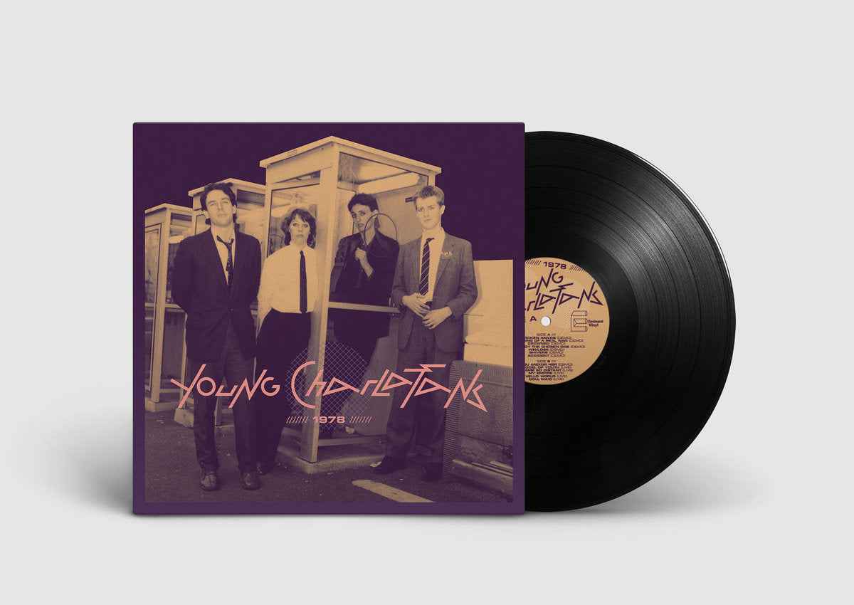 Young Charlatans - 1978 - NEW LP - black vinyl - first official release!!!