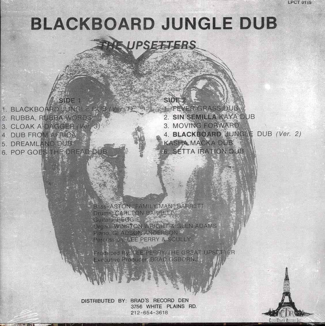 Upsetters - Lee Perry - Blackboard Jungle Dub - new 180gm LP sealed