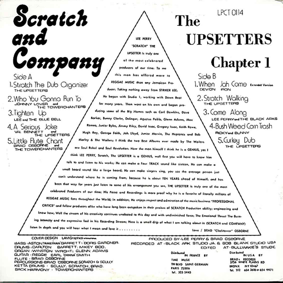 Scratch And Company - Chapter 1 The Upsetters - new LP