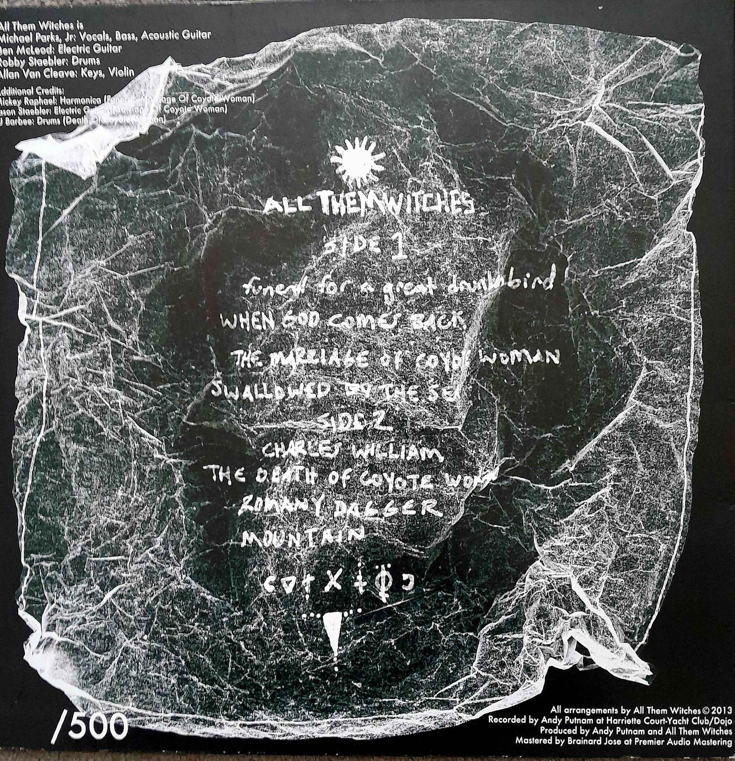 All Them Witches - Lightning At The Door - USED LP - NM-/NM-