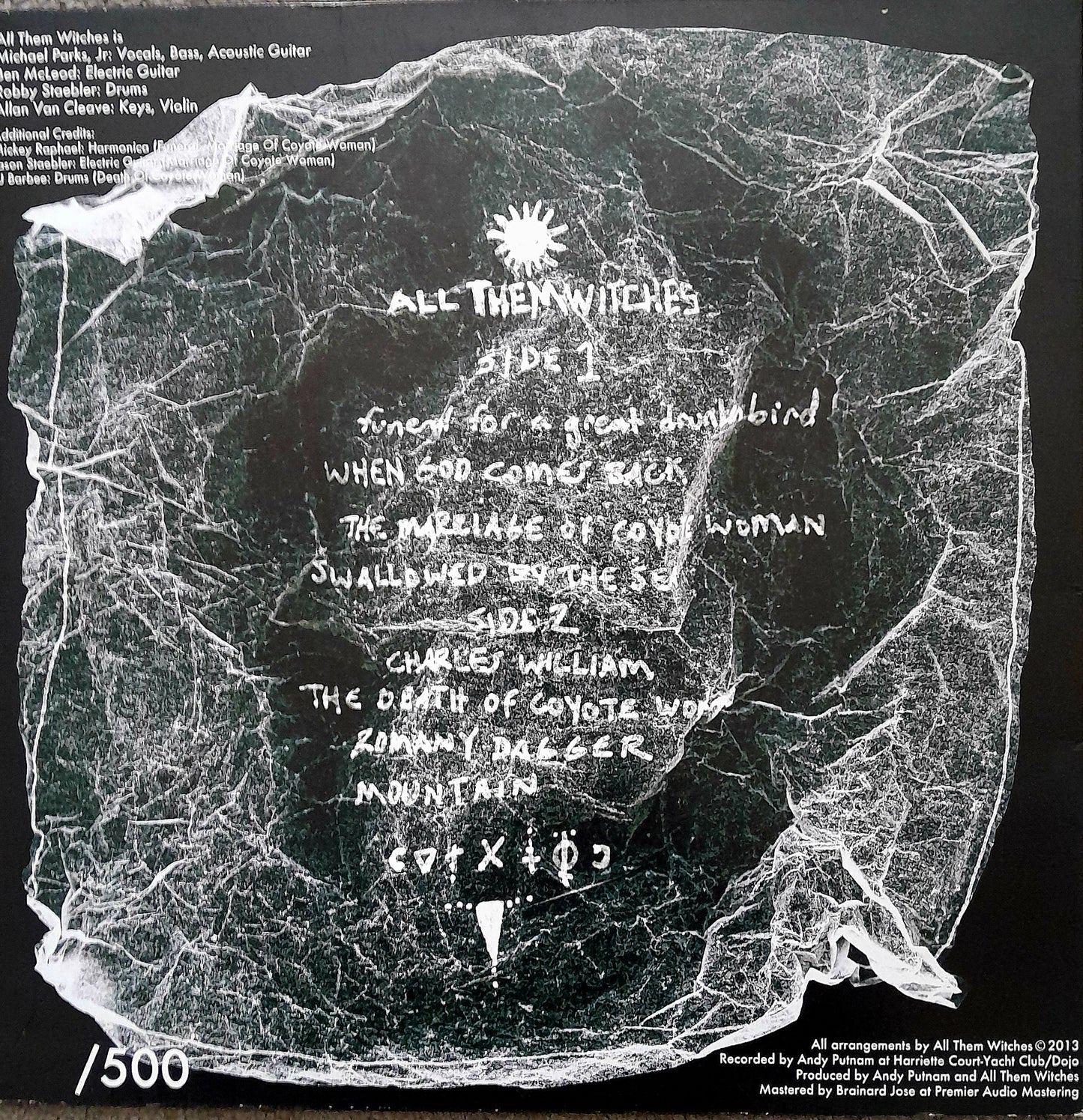 All Them Witches - Lightning At The Door - USED LP - NM-/NM-