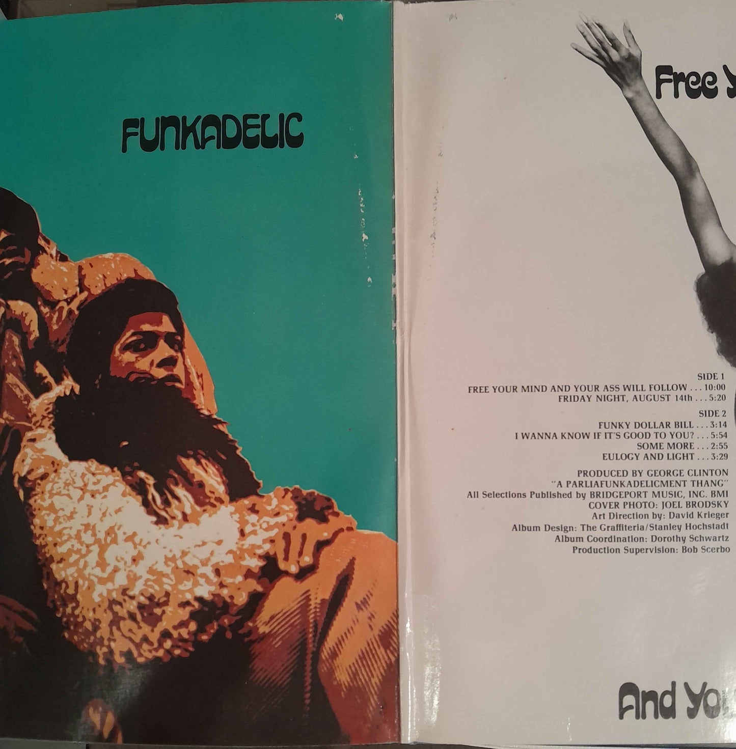 Funkadelic – Free Your Mind And Your Ass Will Follow - used LP - VG/VG - gatefold - DMM