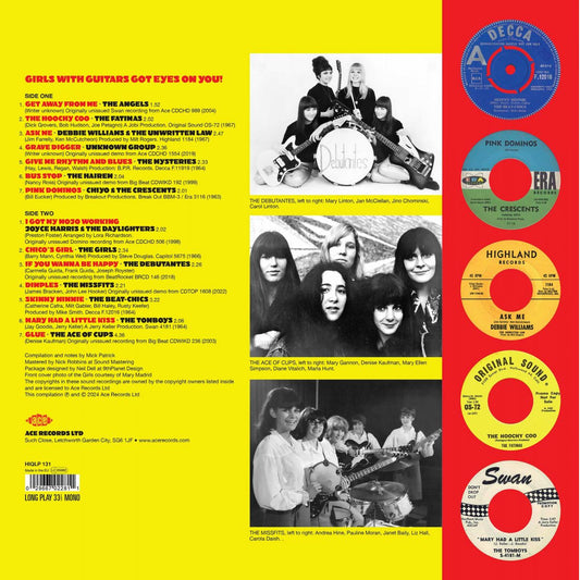 Girls With Guitars Got Eyes On You! - various - new LP sealed 180gm