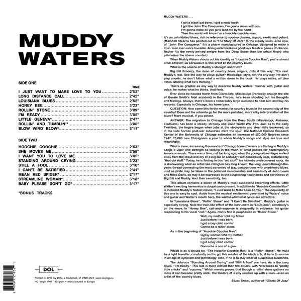 Muddy Waters – The Best Of Muddy Waters - new LP sealed - deluxe gatefold ed. 180gm