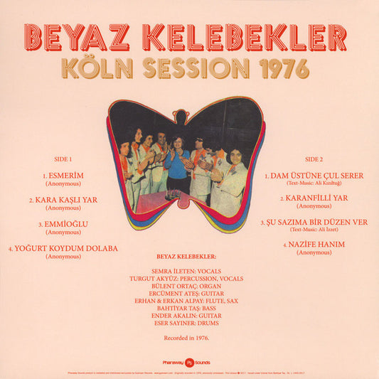 Beyaz Kelebekler - Koln Session 1976 - NEW LP