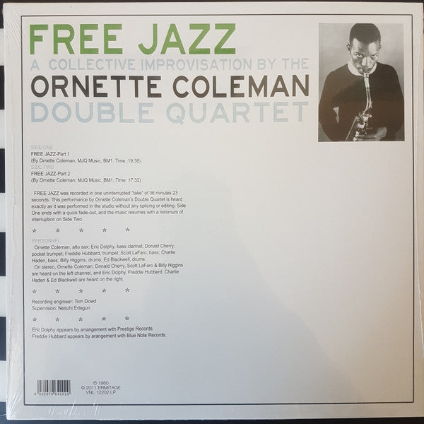 Ornette Coleman Double Quartet – Free Jazz - new 180gm LP sealed
