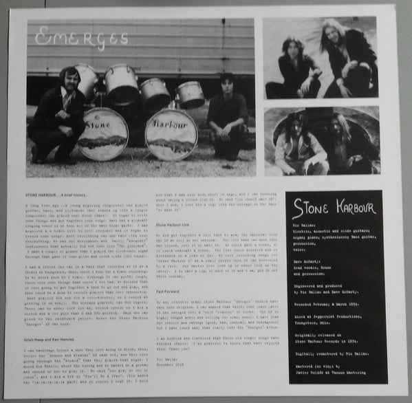 Stone Harbour - Emerges - NEW LP