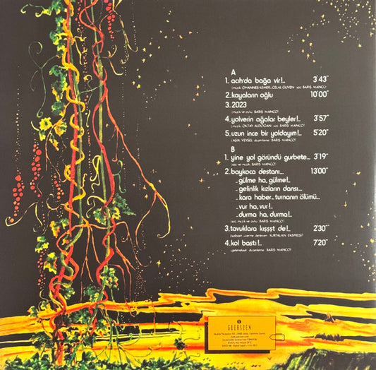 Baris Manço - 2023 - new LP - remastered, gatefold + booklet