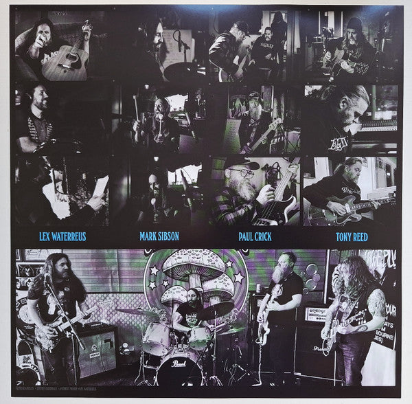 Seedy Jeezus – Damned To The Depths - new LP - blue sky vinyl