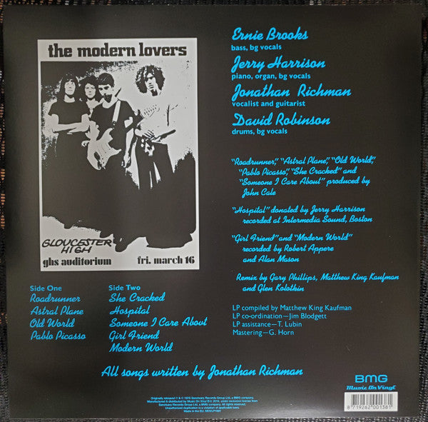 Modern Lovers – The Modern Lovers - used LP - NM/NM - Music On Vinyl
