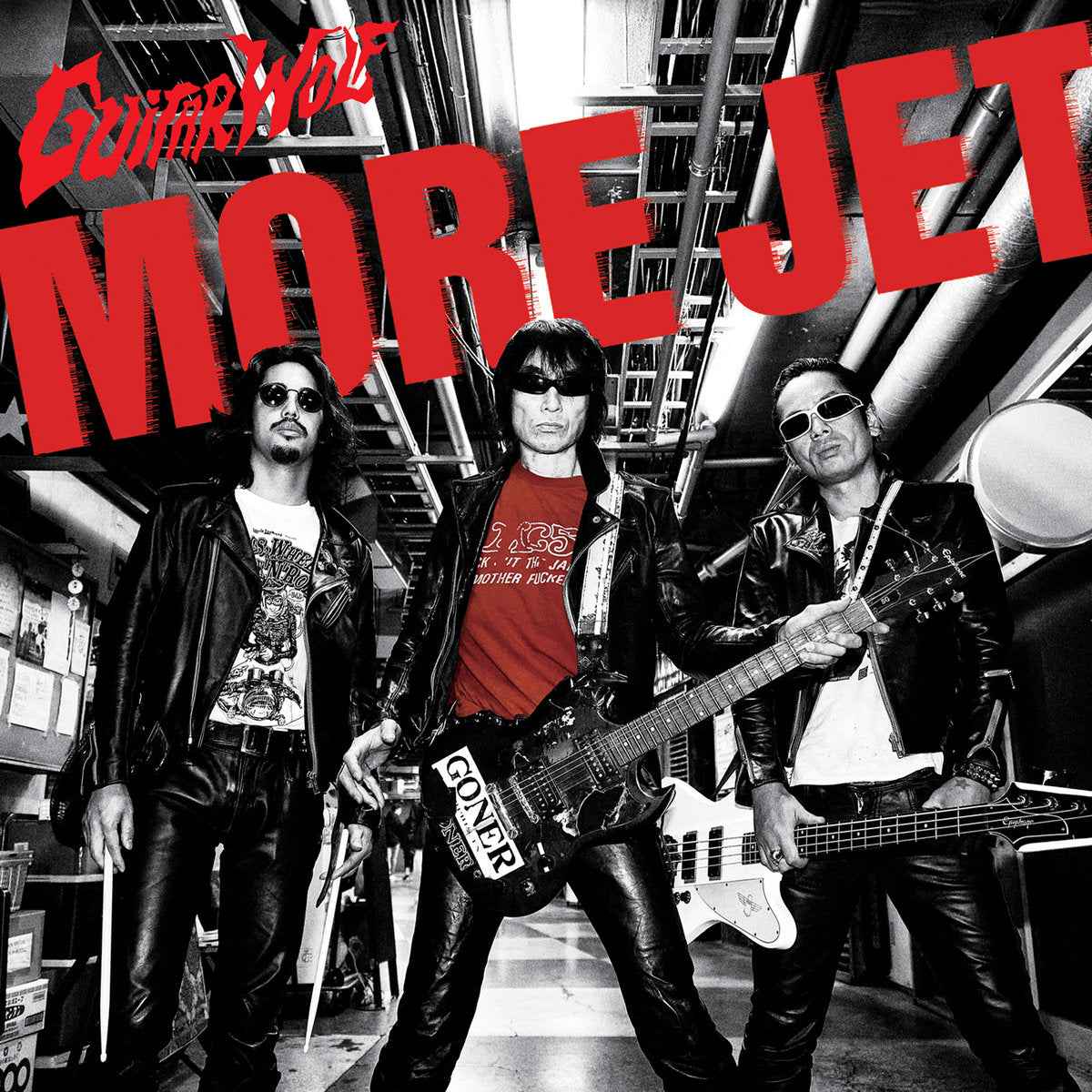 Guitar Wolf - More Jet - new RED vinyl LP - ltd ed. of 100