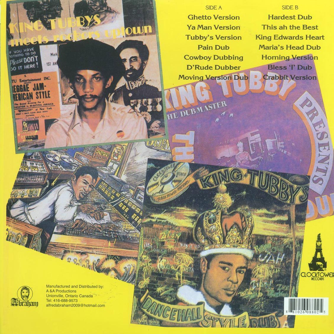 King Tubby and the Aggrovators - King Tubby Controls - new sealed LP