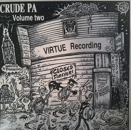 Crude PA Volume Two - Various - Garage Rock - USED LP - VG+/NM
