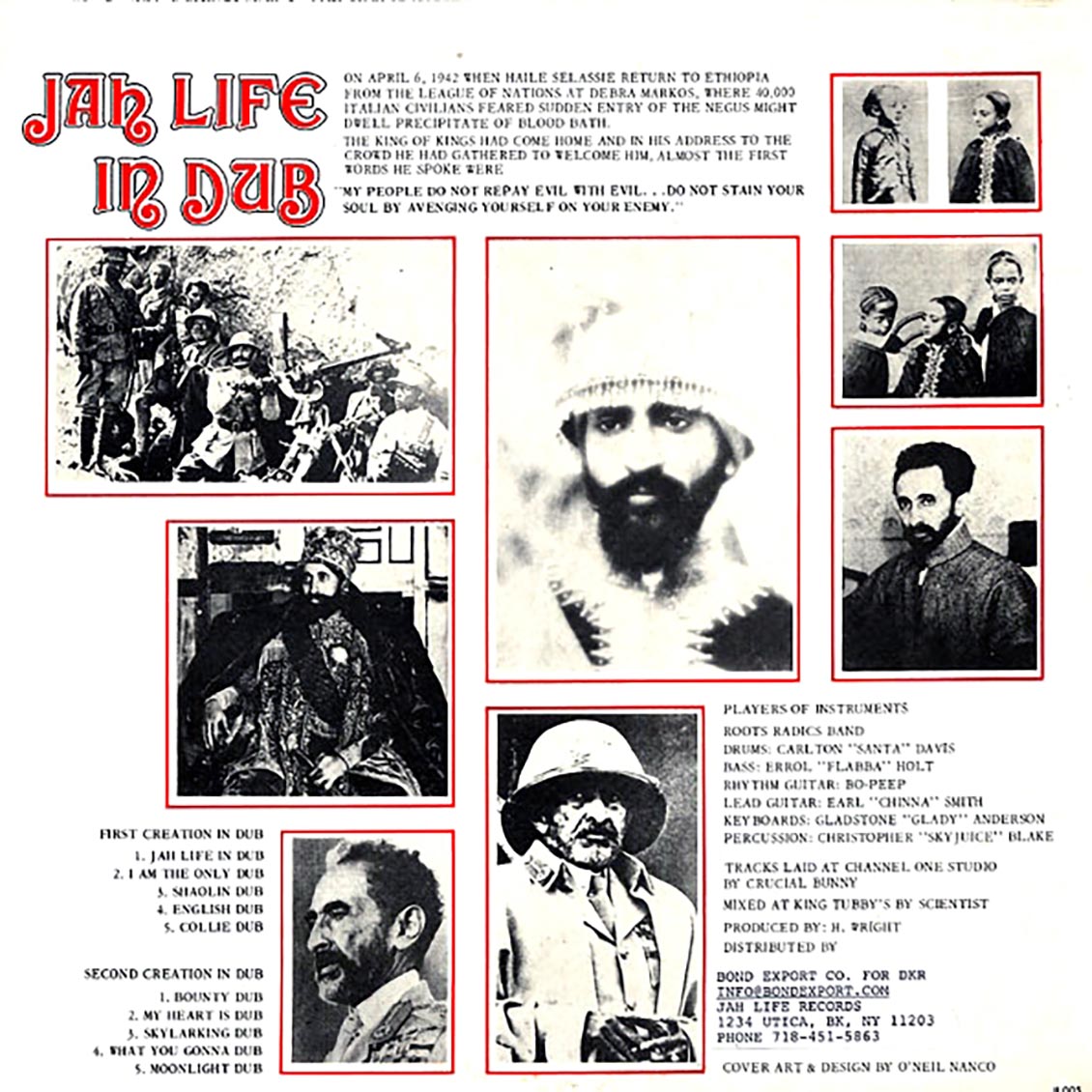 Scientist with Roots Radics - Jah Life In Dub - new LP