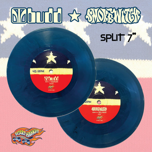 Budd/Smoke Witch - Split - NEW 7"