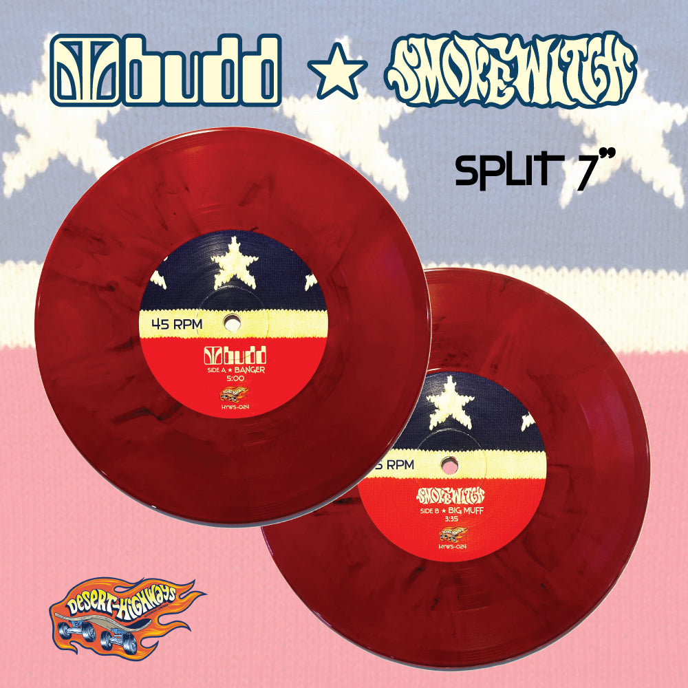 Budd/Smoke Witch - Split - NEW 7"