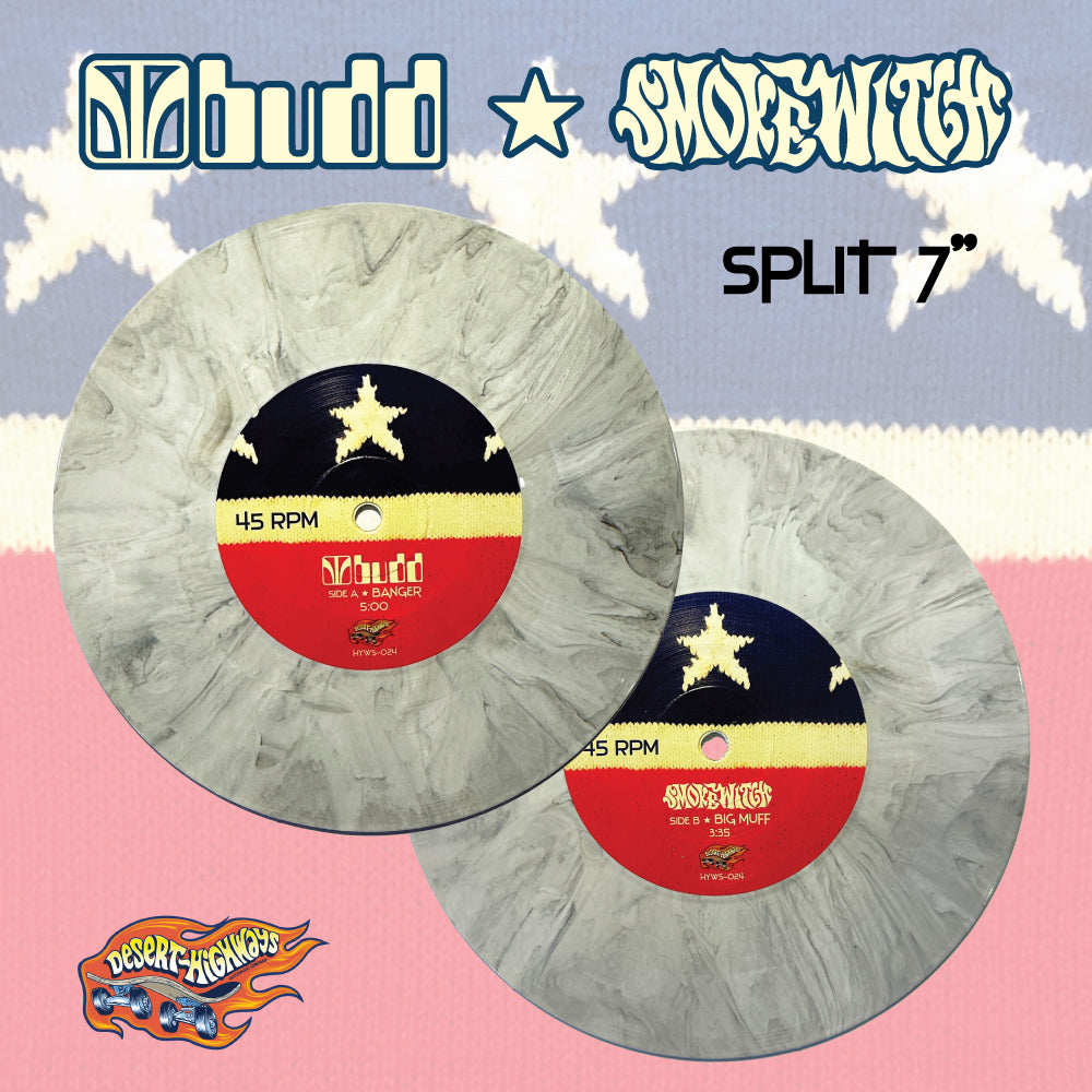 Budd/Smoke Witch - Split - NEW 7"