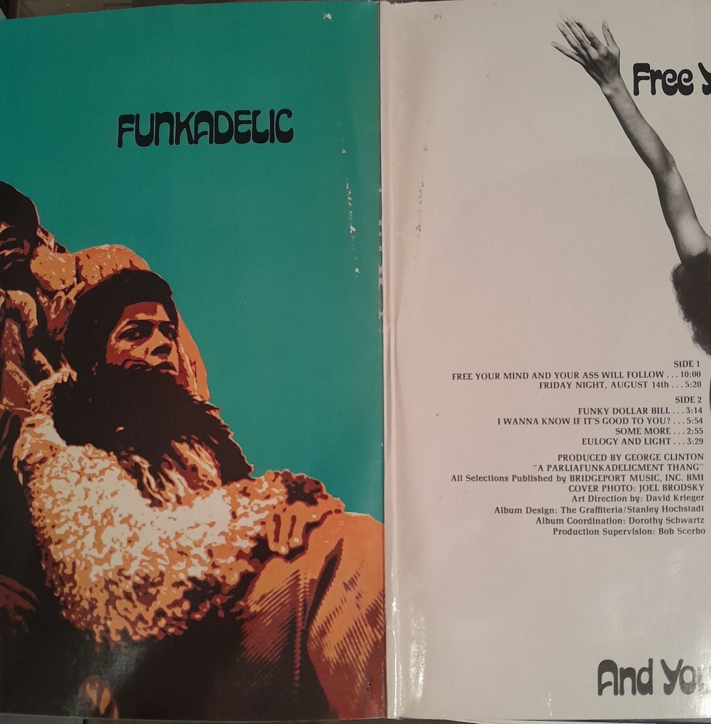 Funkadelic – Free Your Mind And Your Ass Will Follow - used LP - VG/VG - gatefold - DMM