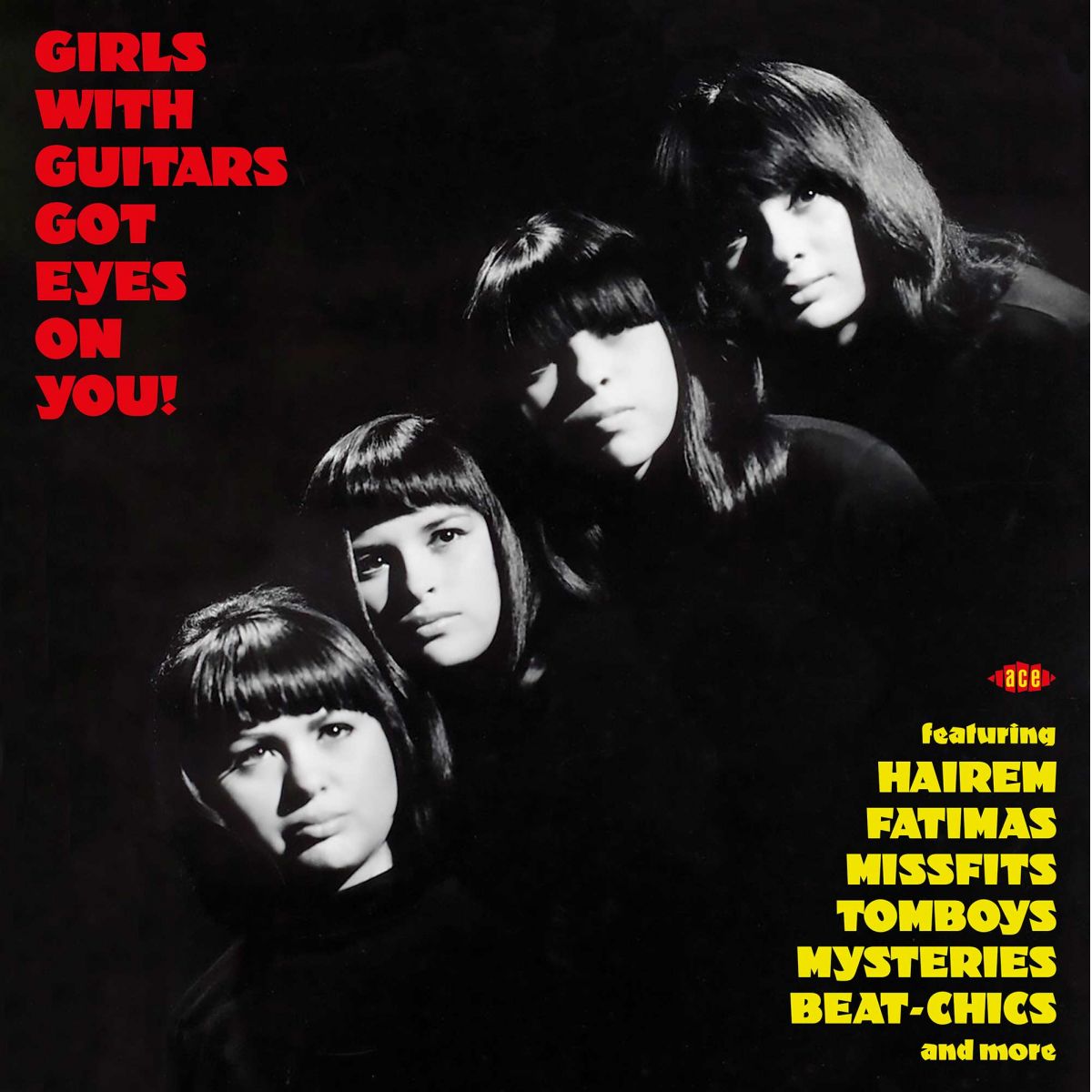 Girls With Guitars Got Eyes On You! - various - new LP sealed 180gm