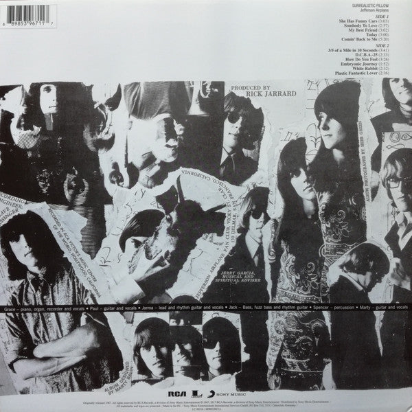 Jefferson Airplane - Surrealistic Pillow - new 180gm sealed LP