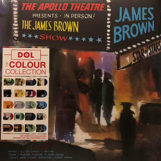 James Brown – Live At The Apollo - new LP seated - 180gm blue HQ virgin vinyl
