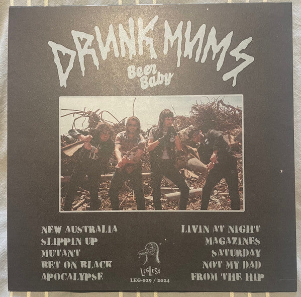 Drunk Mums - Beer Baby (Ltd. Colour Vinyl) - NEW LP * Pre-order *