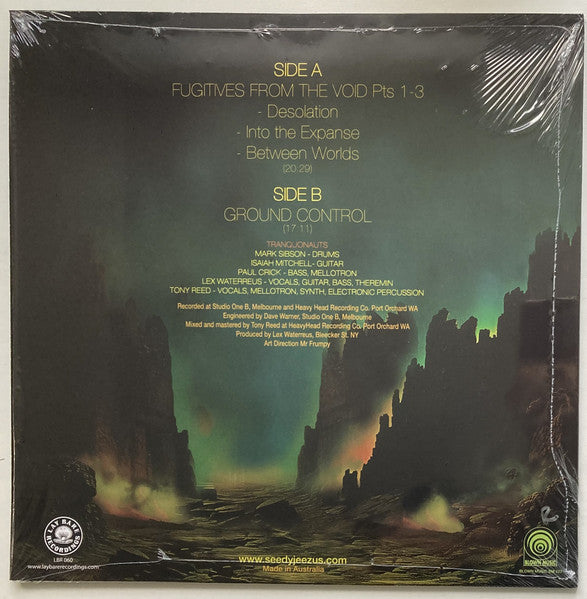 Tranquonauts 2 – new LP - Astro Green vinyl *Seedy Jeezus + Isaiah Mitchell + Tony Reed*