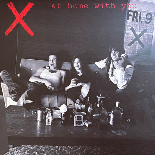 X - At Home With You - new LP reissue