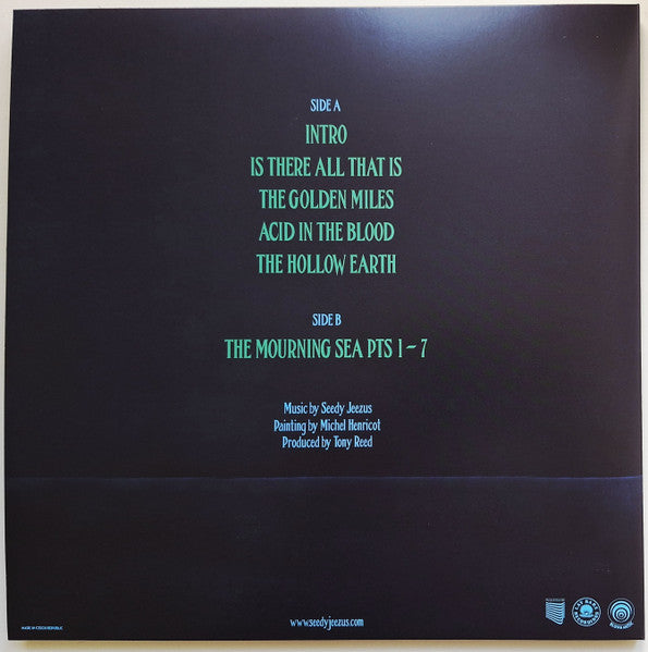 Seedy Jeezus – Damned To The Depths - new LP - blue sky vinyl