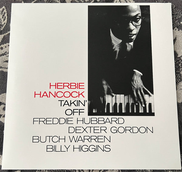 Herbie Hancock - Takin' Off - new sealed LP - clear vinyl - ltd. ed. of 500