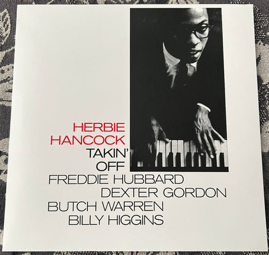 Herbie Hancock - Takin' Off - new sealed LP - clear vinyl - ltd. ed. of 500