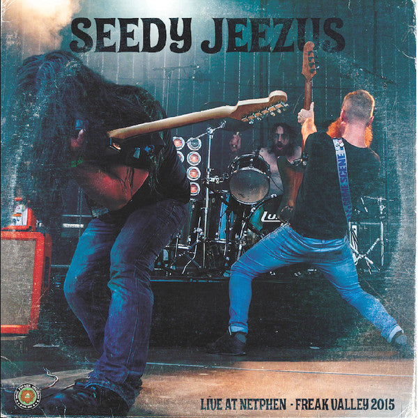 Seedy Jeezus - Live At Freak Valley 2015 - NEW LP - Hazy Orange vinyl